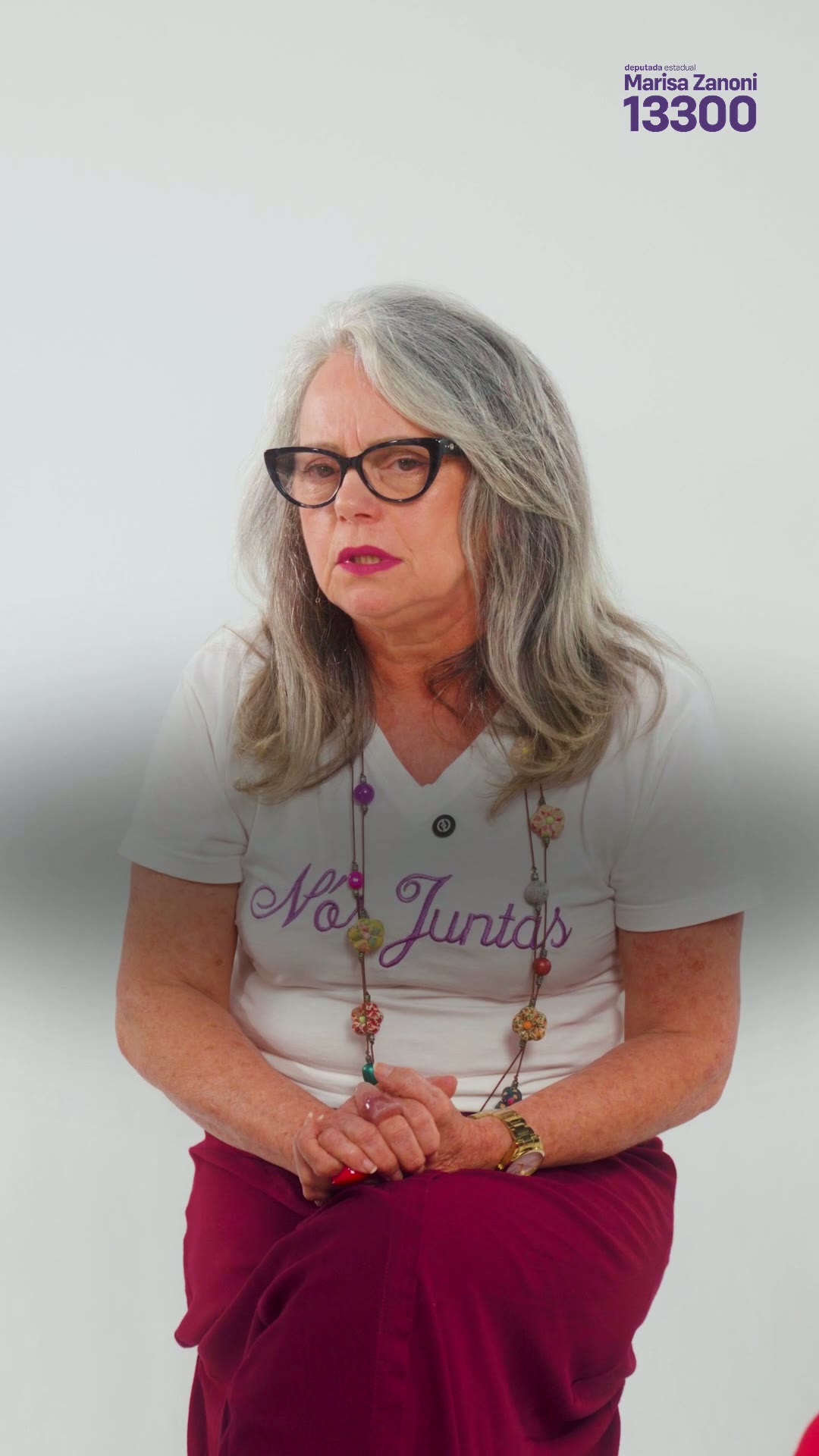 "Lugar de política não é lugar de mulher." A gente discorda: empoderamento de verdade não é discurso, é ocupar espaço de fato. O Nós Juntas é multiplicação de vozes de mulheres — Marisa Zanoni 13.300, a gente junto!